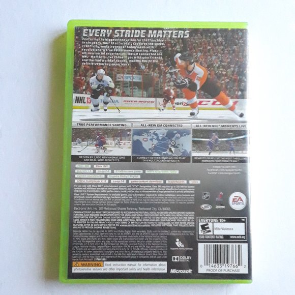 NHL 13 Xbox 360 Game EA Sports Hockey Claude Giroux Cover - Picture 3 of 3